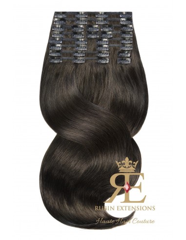 CLIP-IN EXTENSIONS DELUXE LINE Brun-Noir Vous souhaitez 