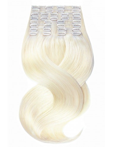 CLIP-IN EXTENSIONS DELUXE LINE Blond Clair le concept de la Pate a emporter 