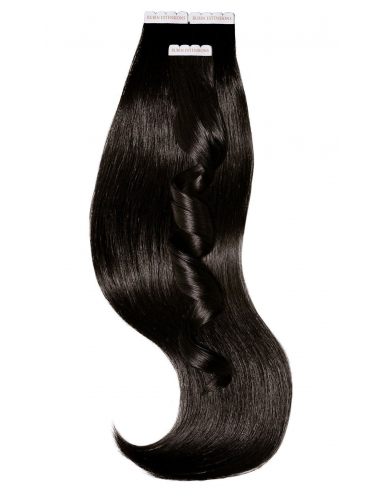 Extensions Cheveux Brun-Noir | PRO DELUXE LINE - 10 Pieces 51cm/41cm Venez découvrir notre 