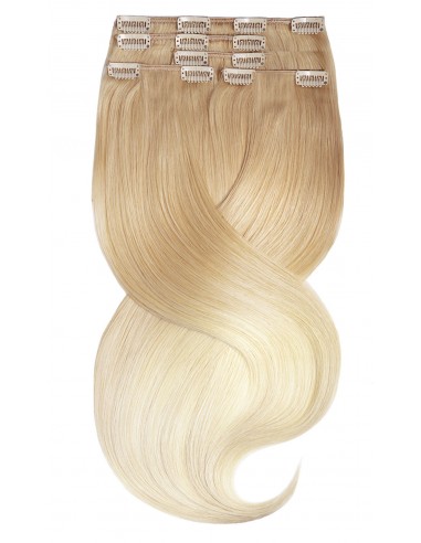 CLIP-IN EXTENSIONS SOMBRE FASHION LINE  Blond Miel & Blond Platine Comparez plus de prix