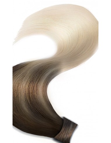 PONYTAIL Sombre Schoko-Dunkelbraun & Platinblond Venez acheter